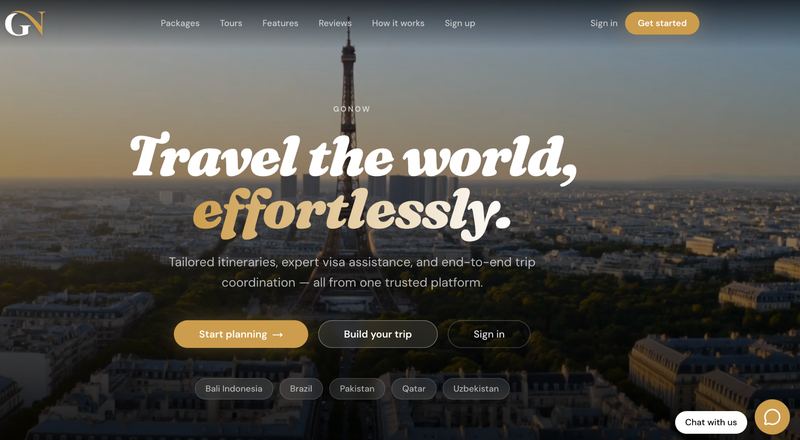 GONOW AI Travel